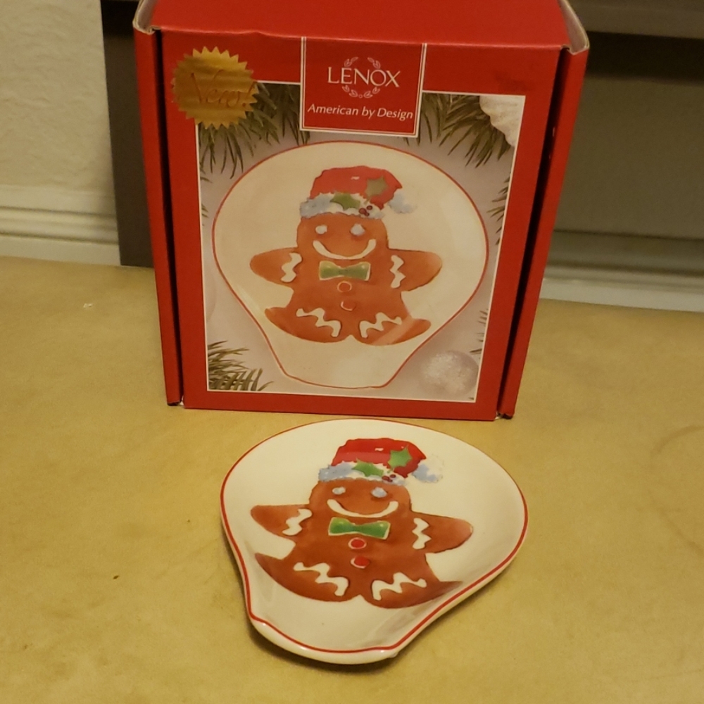 Lenox Home for the Holidays Gingerbread Spoon Rest